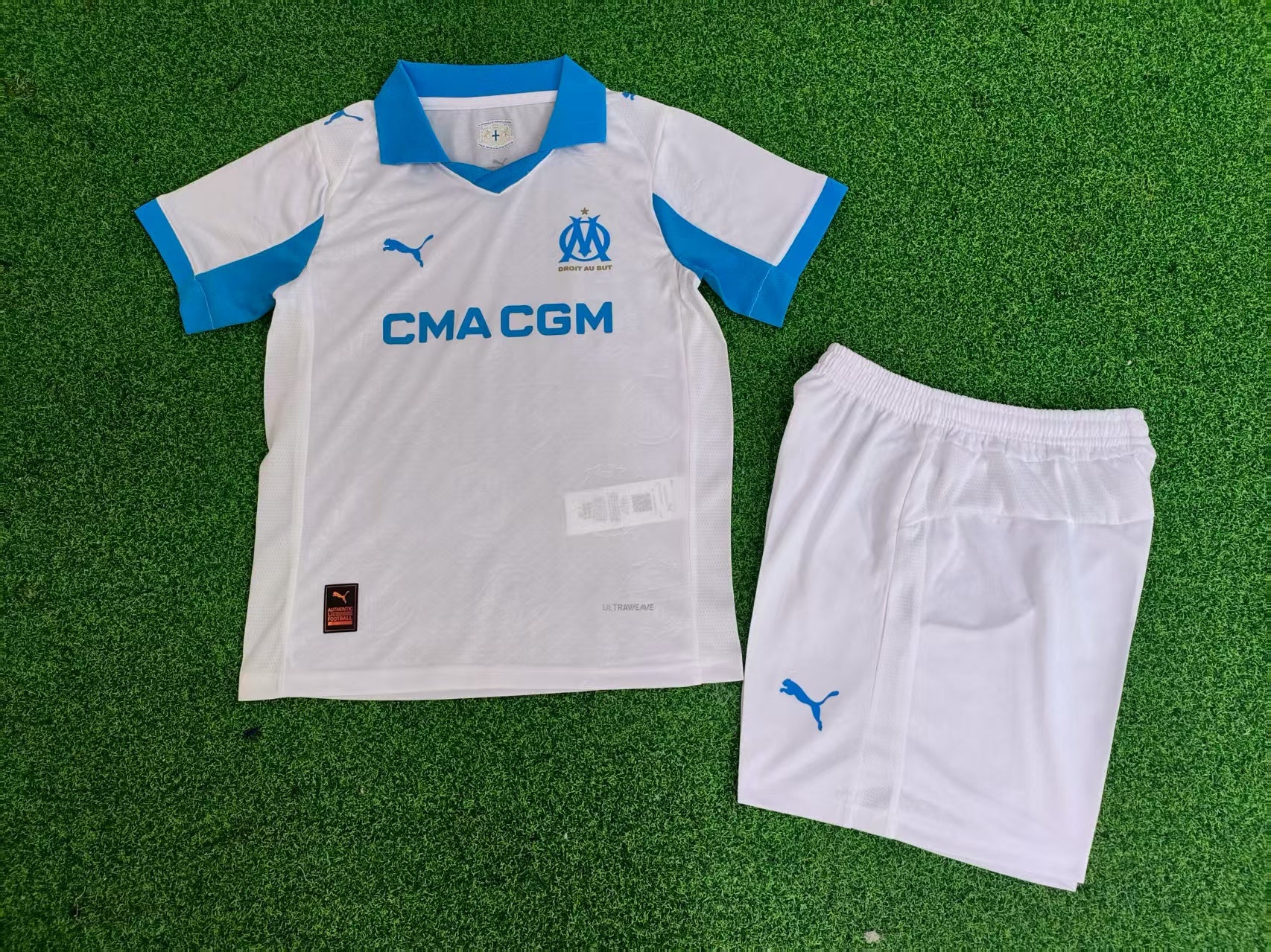 Ensemble Olympique de Marseille Enfants Replica 2025 – Confort et Style | WH SHOP
